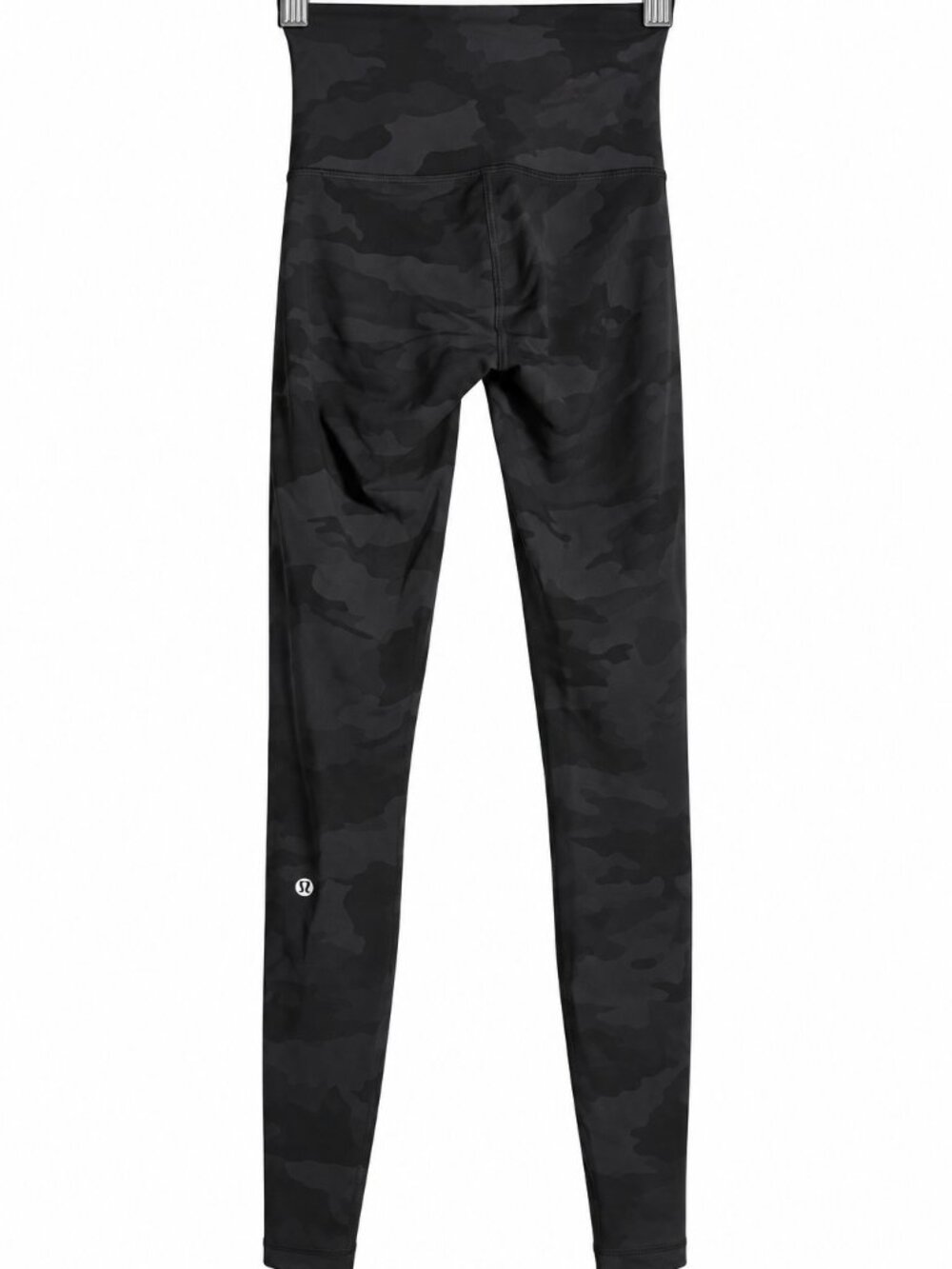 Lululemon Black Camo High Rise Full Length Leggings - like new